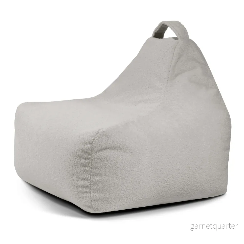 Barnfåtölj för barn Game Teddy White Grey - Bild 2