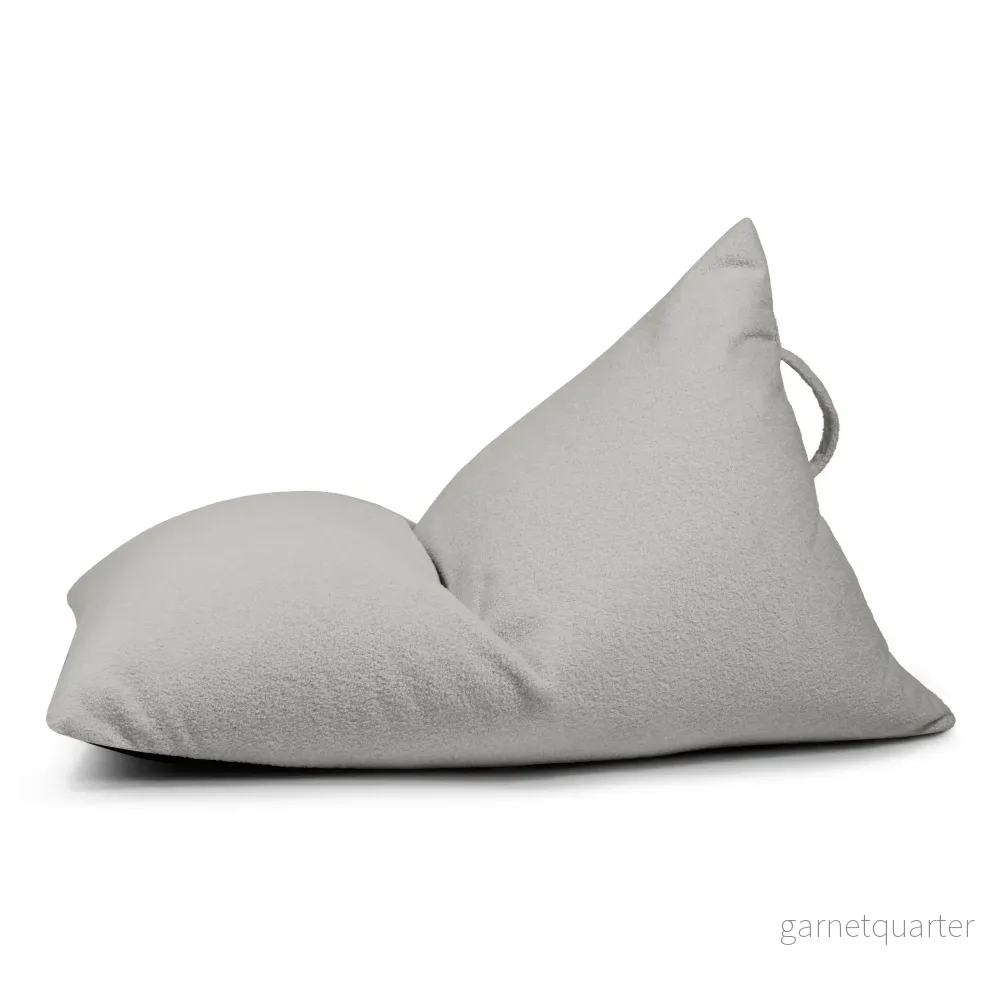 Sittsäck Barnfåtölj Razzy Teddy White Grey Sittsäck Barnfåtölj Razzy Teddy White Grey