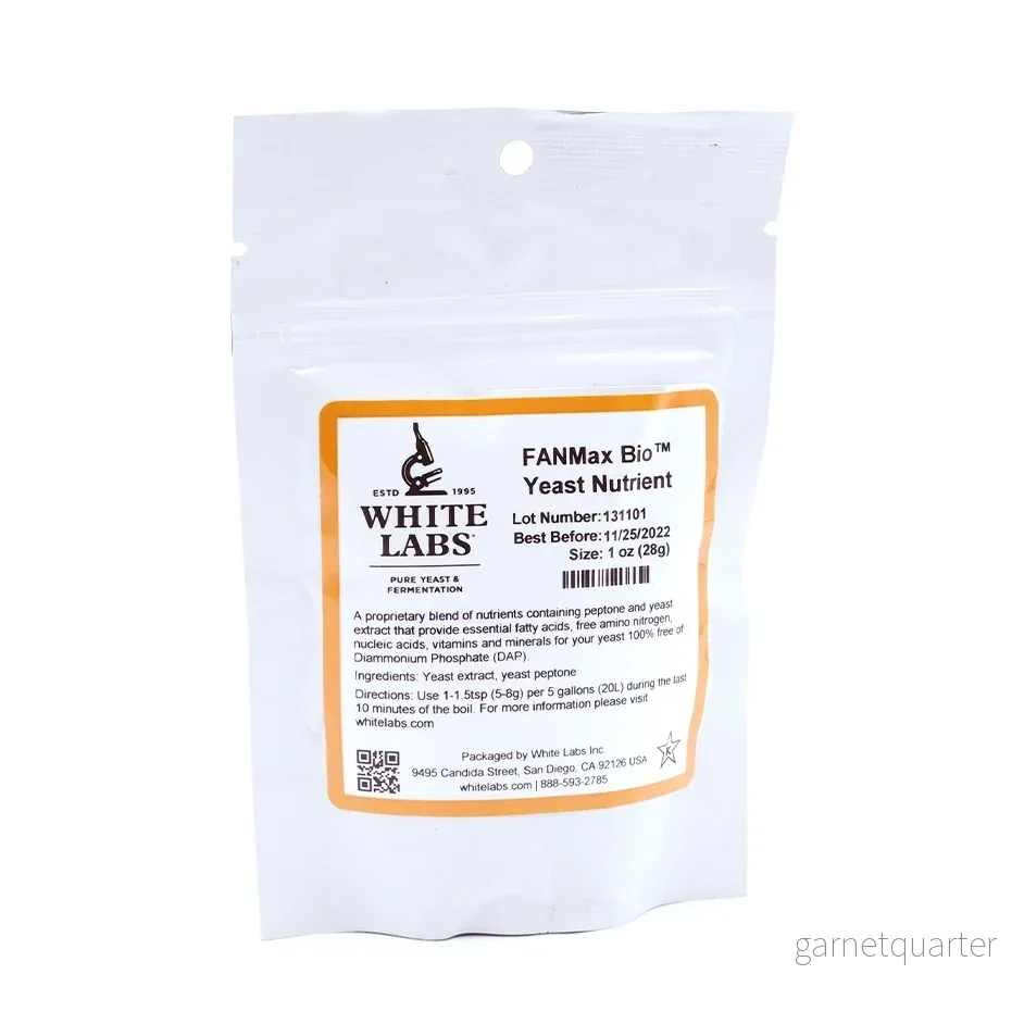 WLN2000 FANMax Bio Jästnäring för mjöd m.m. (28g) WLN2000 FANMax Bio Jästnäring för mjöd m.m. (28g)