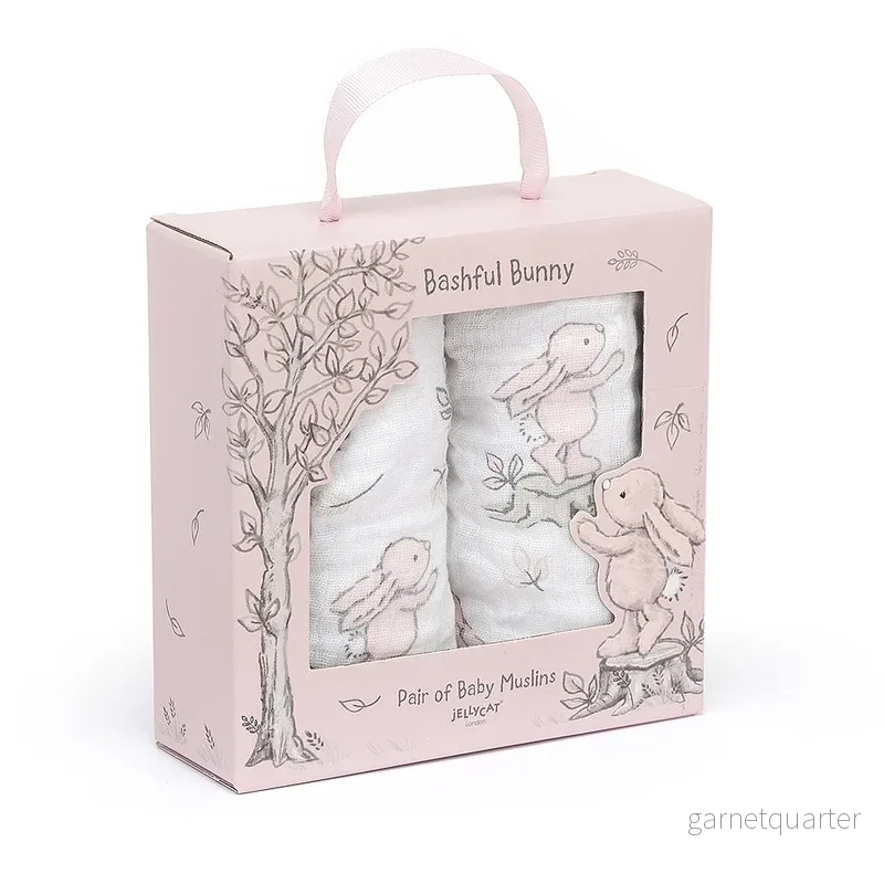 Jellycat Bashful Pink Bunny Snuttefilt - Bild 2