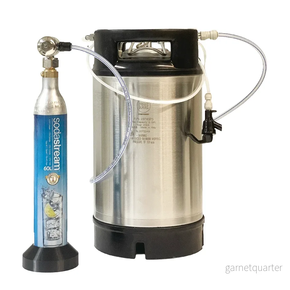 Fatpaket 425g Sodastream 12L fat med pushfit snabbkopplingar Fatpaket 425g Sodastream 12L fat med pushfit snabbkopplingar