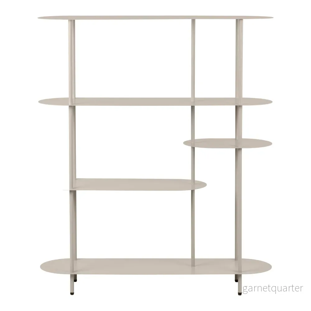 House Nordic Rieti hylla 118×31×139 cm – sand