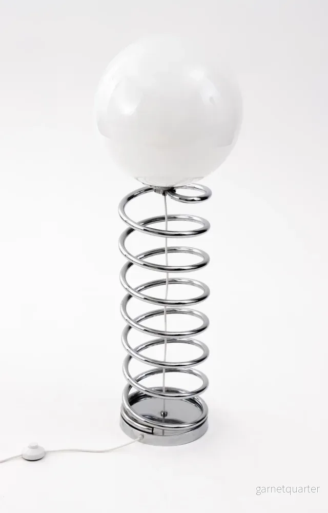 Golvlampa Spiral Design Ingo Maurer Tyskland 1967 Nr C117