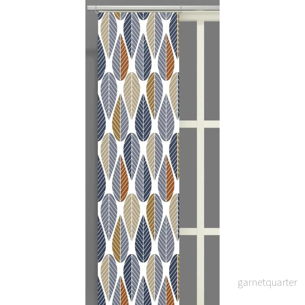 Arvidssons Textil Panelgardin Blader 2-pack Arvidssons Textil Panelgardin Blader 2-pack