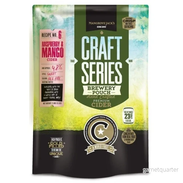 Craft Series Raspberry & Mango Cider Ekstraktkit - 2,4kg