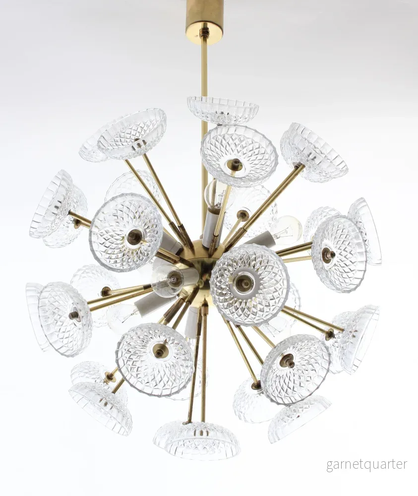 Sputnik Maskros Taklampa 1960-tal Nr A101 Sputnik Maskros Taklampa 1960-tal Nr A101