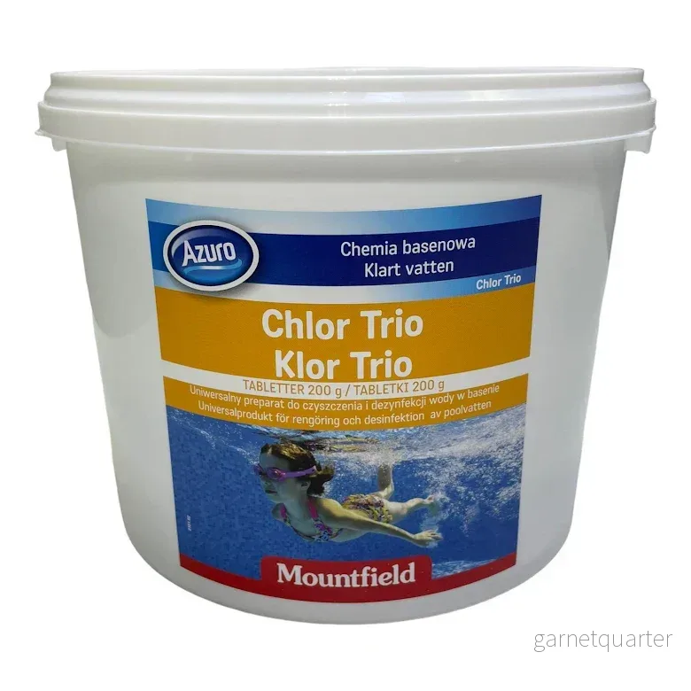 Azuro Veckoklor TriTab 200 g 3 kg Azuro Veckoklor TriTab 200 g 3 kg