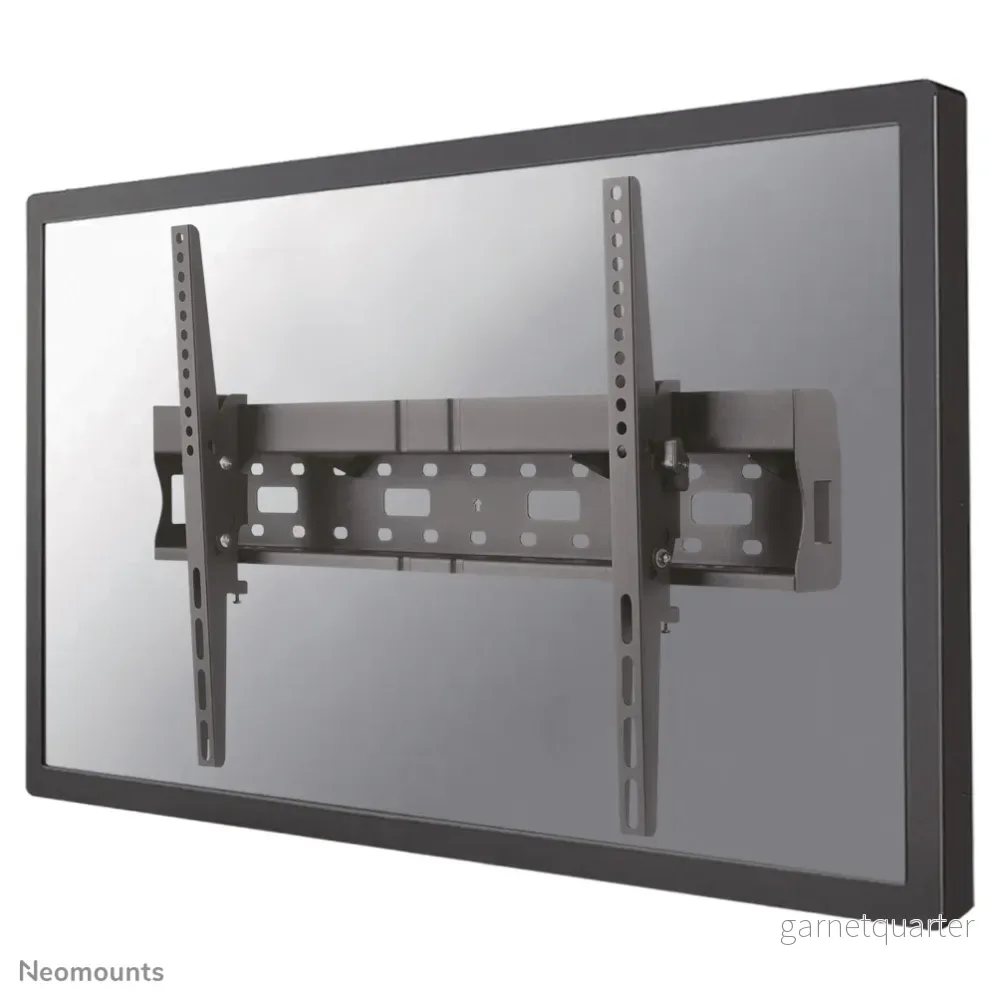 Neomounts LFD-W2640MP är ett tiltbart väggfäste för flatskärmar upp till 75 tum och ger möjlighet att placera en mediaplayer eller mini-PC bakom skärmen. Neomounts LFD-W2640MP är ett tiltbart väggfäste för flatskärmar upp till 75 tum och ger möjlighet att placera en mediaplayer eller mini-PC bakom skärmen.