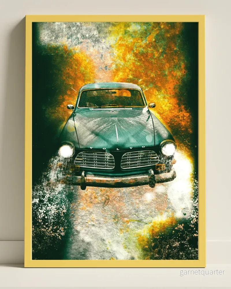 Volvo Amazon – Retroposter Volvo Amazon – Retroposter