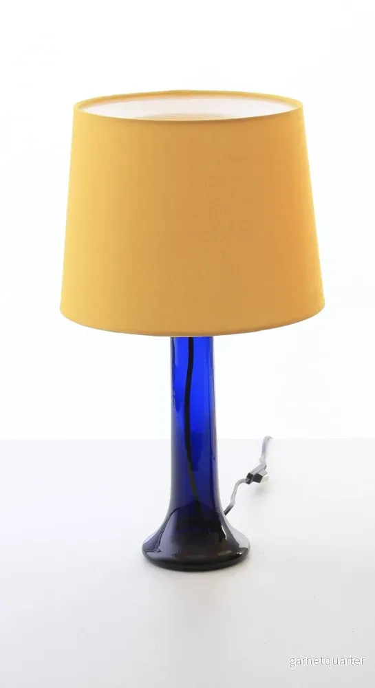 Luxus bordslampa Trombo i glas 1969 Nr B145 Luxus bordslampa Trombo i glas 1969 Nr B145