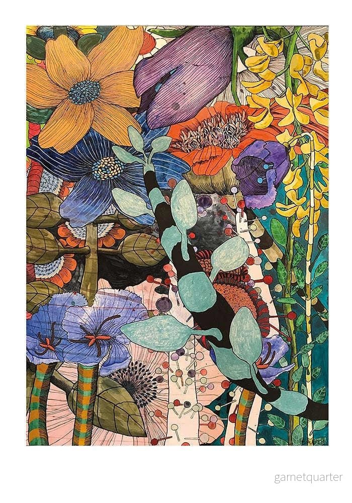 Lena Appel – How do you grow – Turquiose