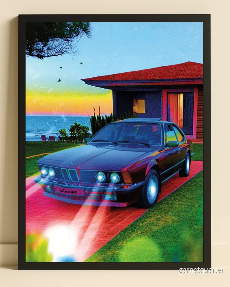 BMW 80-tal – Retroposter BMW 80-tal – Retroposter