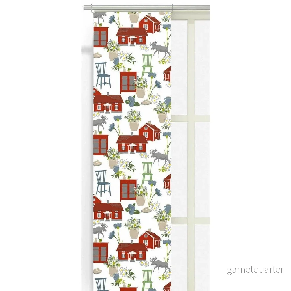 Arvidssons Textil Panelgardin Strövtåg 2-pack - Bild 3