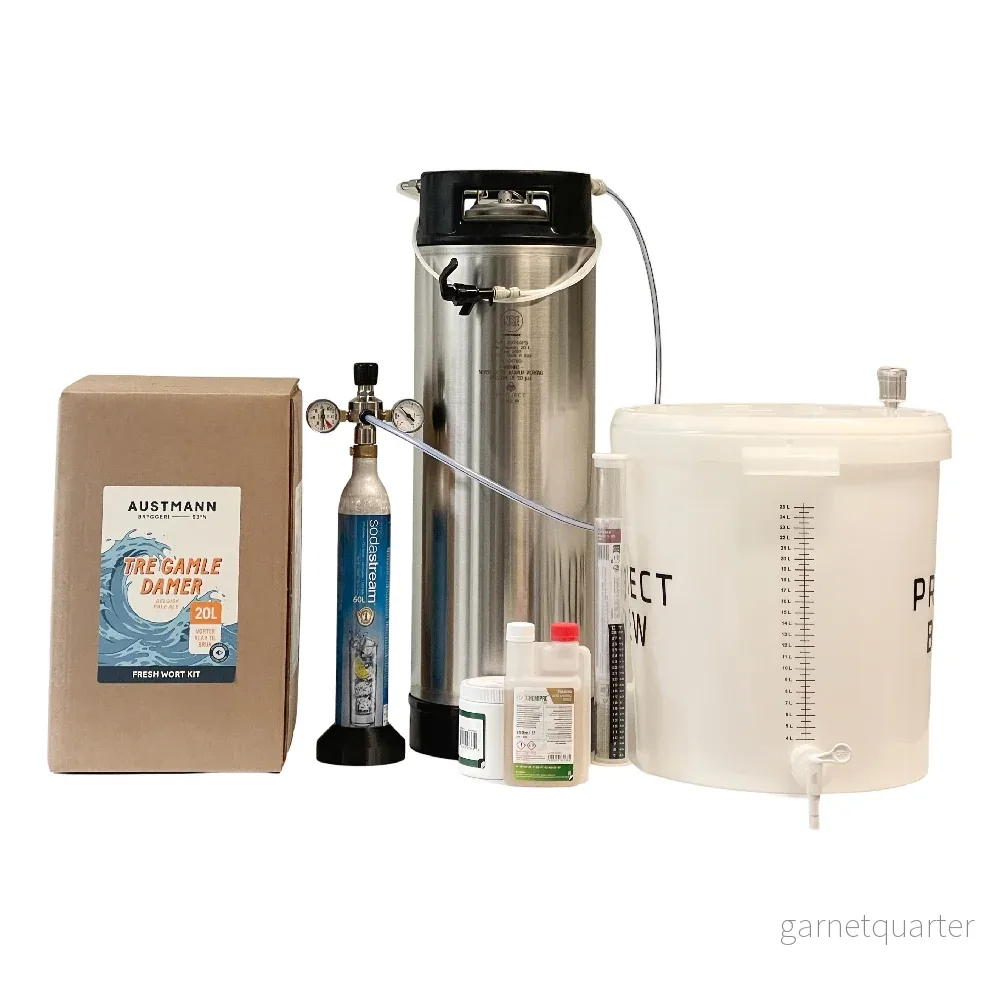 Simply Brew – Komplett startkit med Tre Gamle Damer 20L Fresh Wort Kit Simply Brew – Komplett startkit med Tre Gamle Damer 20L Fresh Wort Kit