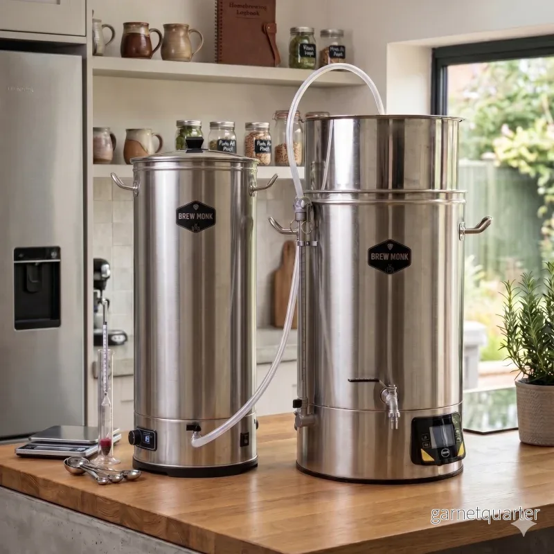 Brew Monk S40 Sköljvattensberedare med Integrerad Pump - Bild 2