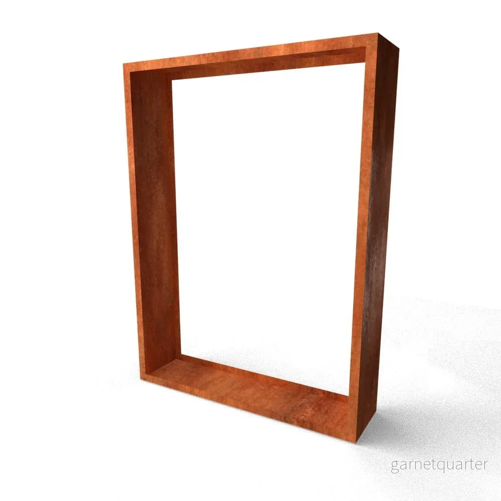 Geroba Vedförvaring Egura Corten 150x38x200cm
