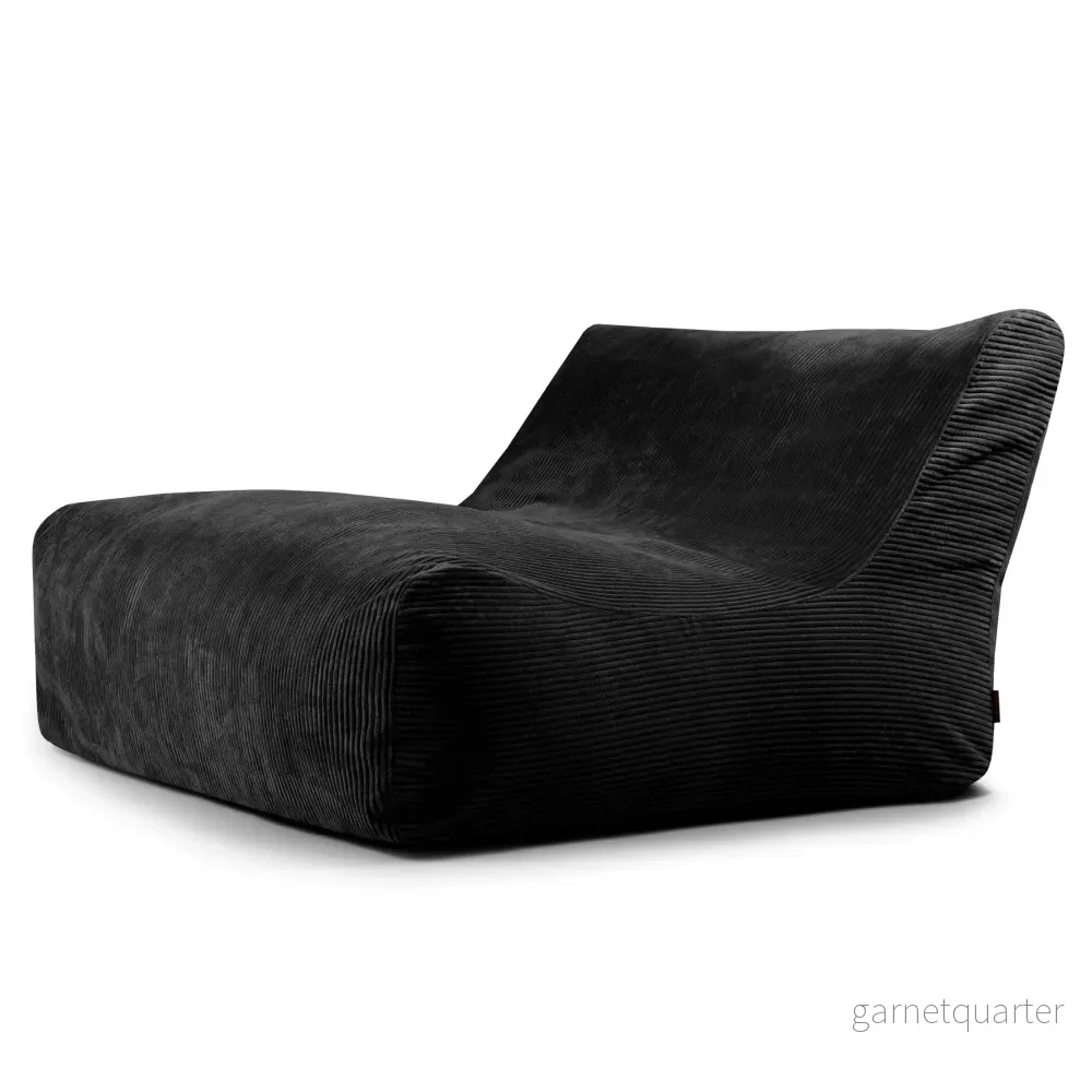 Sittsäck Soffa Lounge Waves Black Sittsäck Soffa Lounge Waves Black