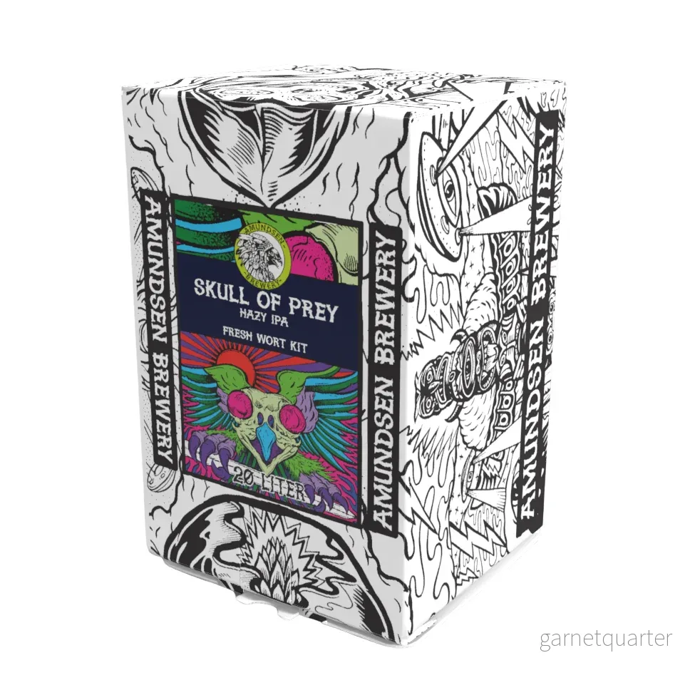 Amundsen Skull of Prey Hazy IPA – 20L Fresh Wort Kit Amundsen Skull of Prey Hazy IPA – 20L Fresh Wort Kit