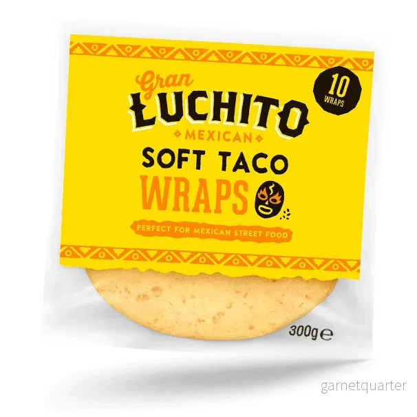 Gran Luchito Soft Taco Wraps 300 g