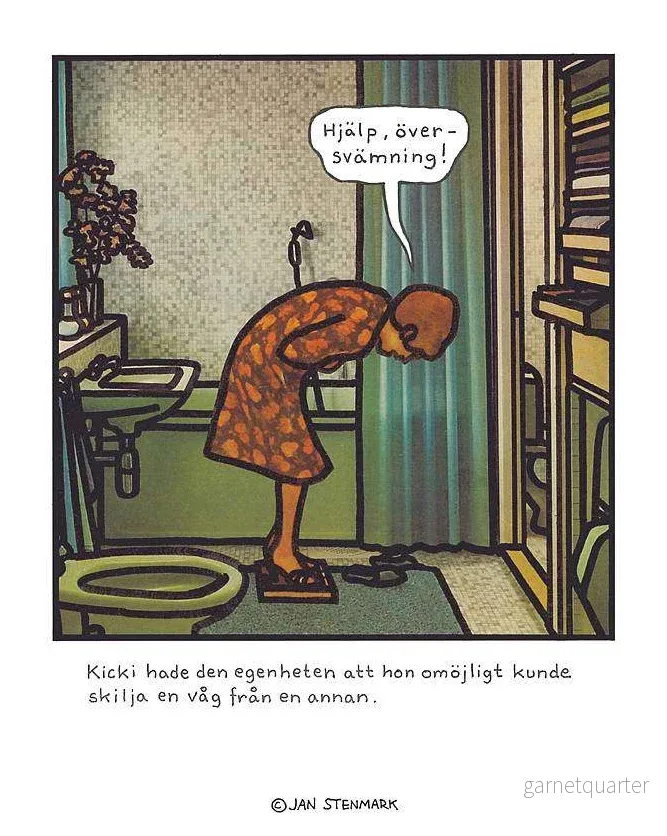 Jan Stenmark – Översvämning – 24 x 30