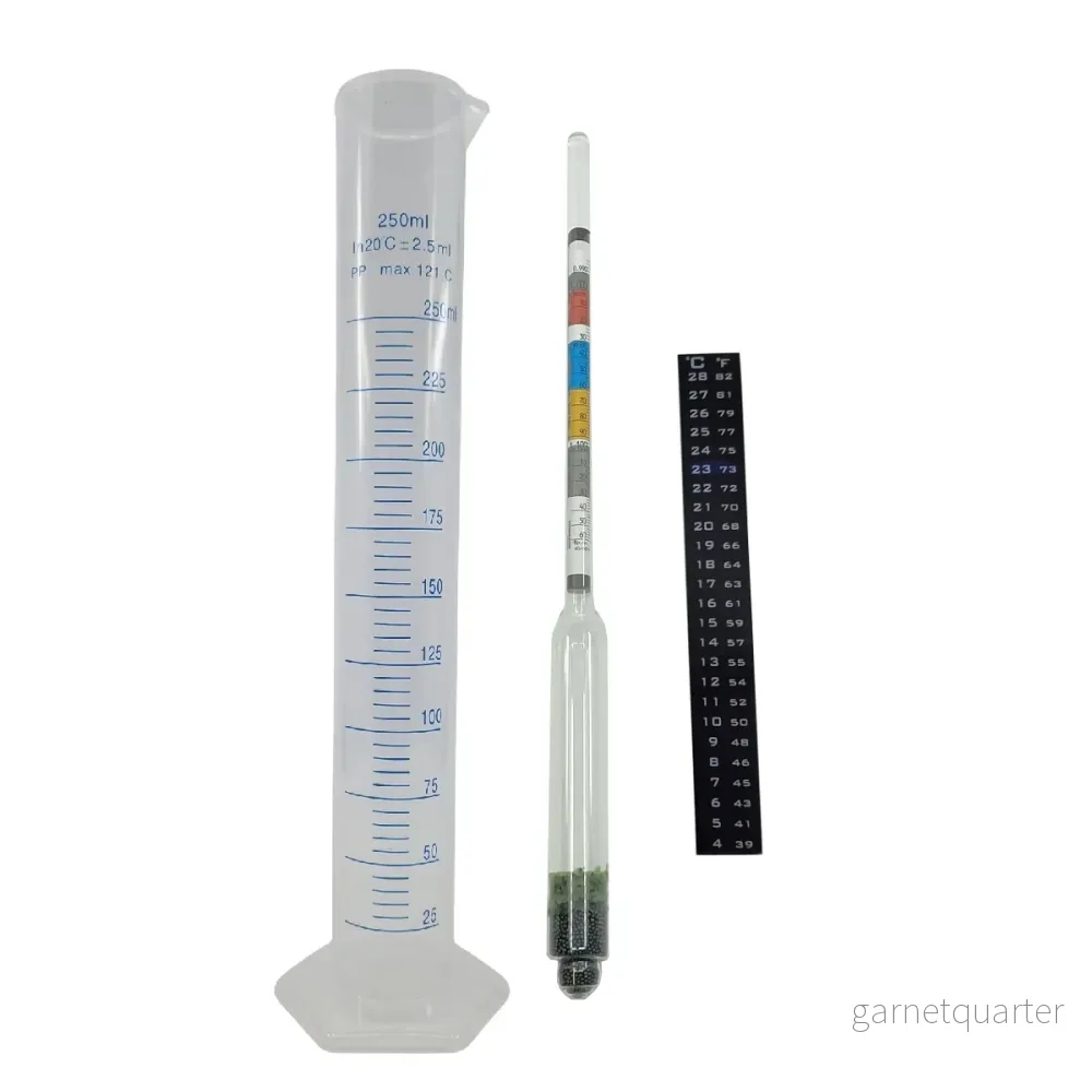 Hydrometer med teströr – SG 0.990-1.160 Hydrometer med teströr – SG 0.990-1.160