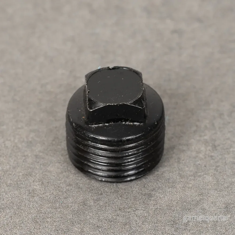 Rörplugg – 20 mm – Svartlackerad Rörplugg – 20 mm – Svartlackerad