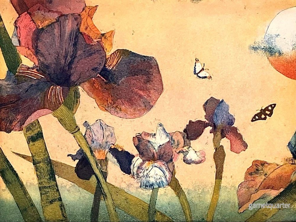 Jutta Votteler –  Blaue Iris