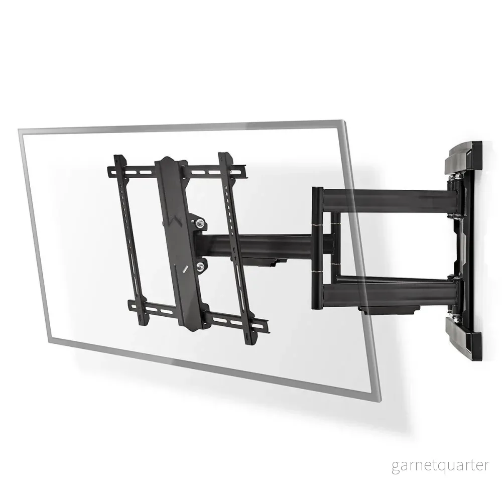 Full-motion TV-väggfäste | 37 – 80″ | Max. 70 kg | 6 gångjärnspunkter