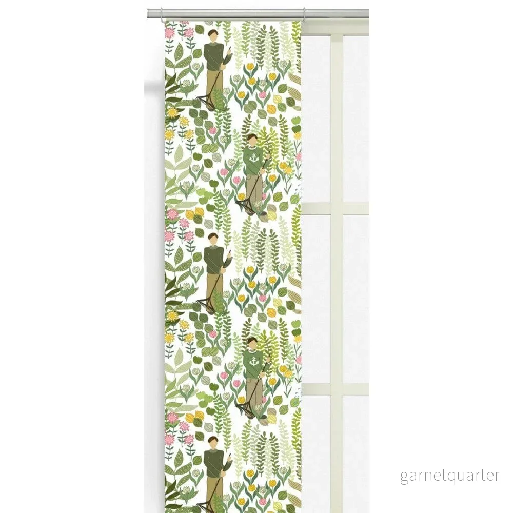Arvidssons Textil Panelgardin Trädgård 2-pack - Bild 2