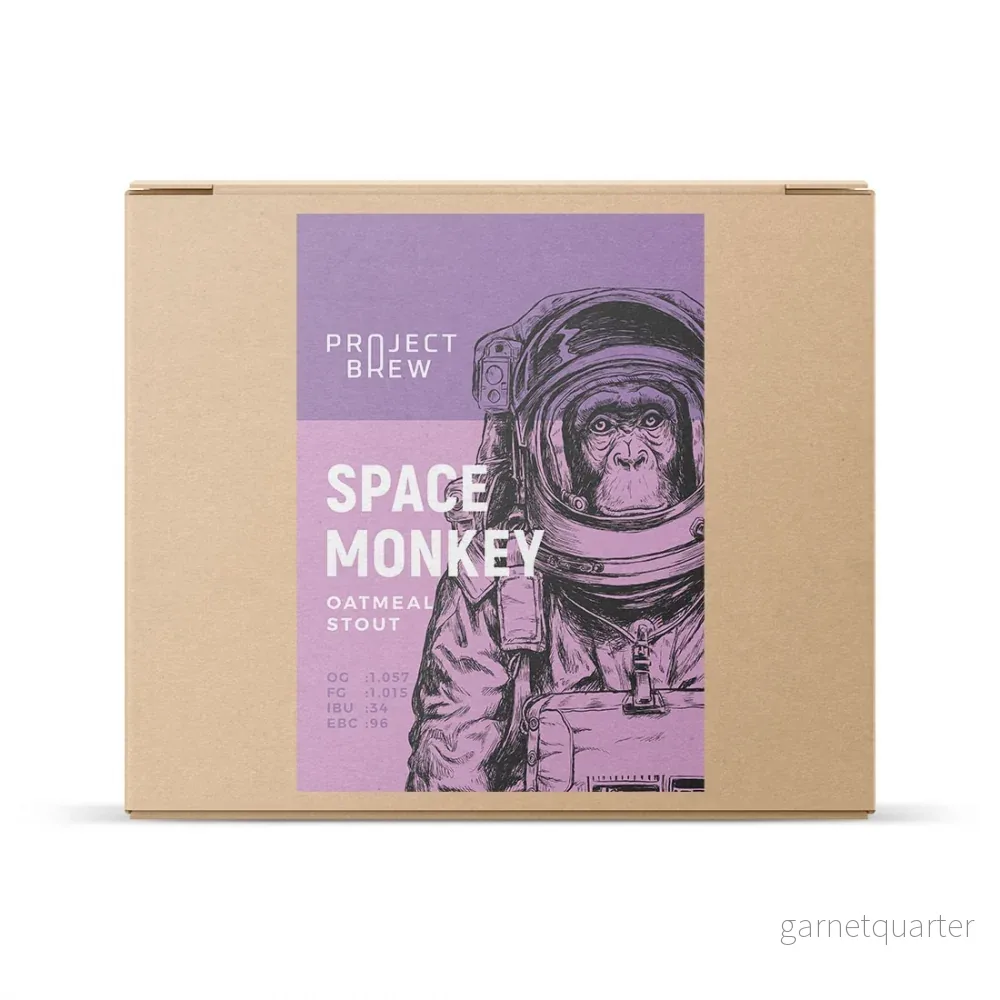 Space Monkey – Oatmeal Stout – Allgrain ölkit Space Monkey – Oatmeal Stout – Allgrain ölkit