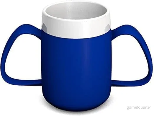 Senior - Ergonomisk termo drickskopp med 2 handtag - 180 ml. 3 färger - Bild 2