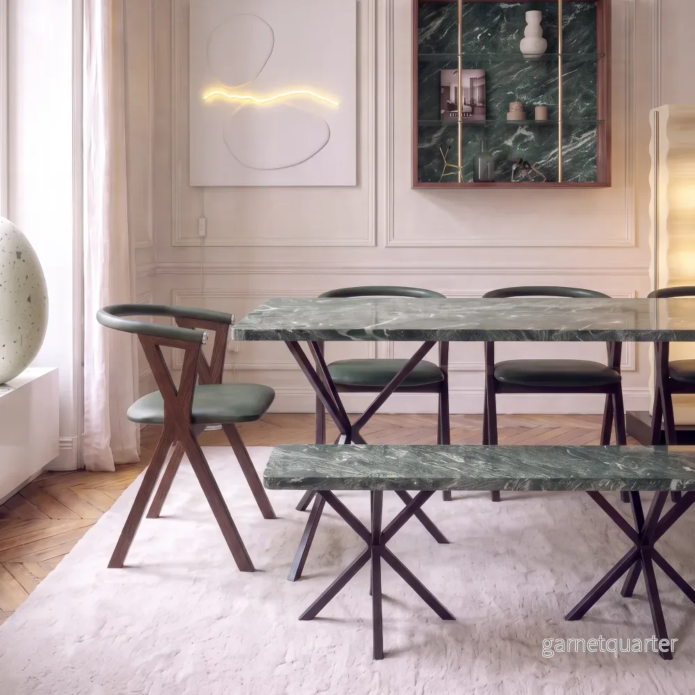 NEB Rectangular Table, 200x90cm, Top In Italian Granite - Bild 2