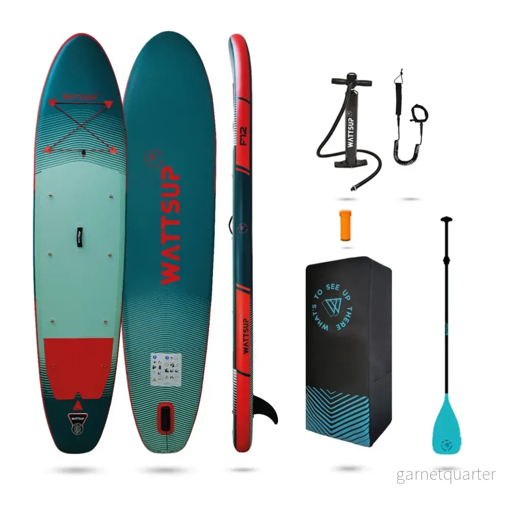 WattSUP F12 Uppblåsbar SUP 12′ – Familje & Duo 366 cm