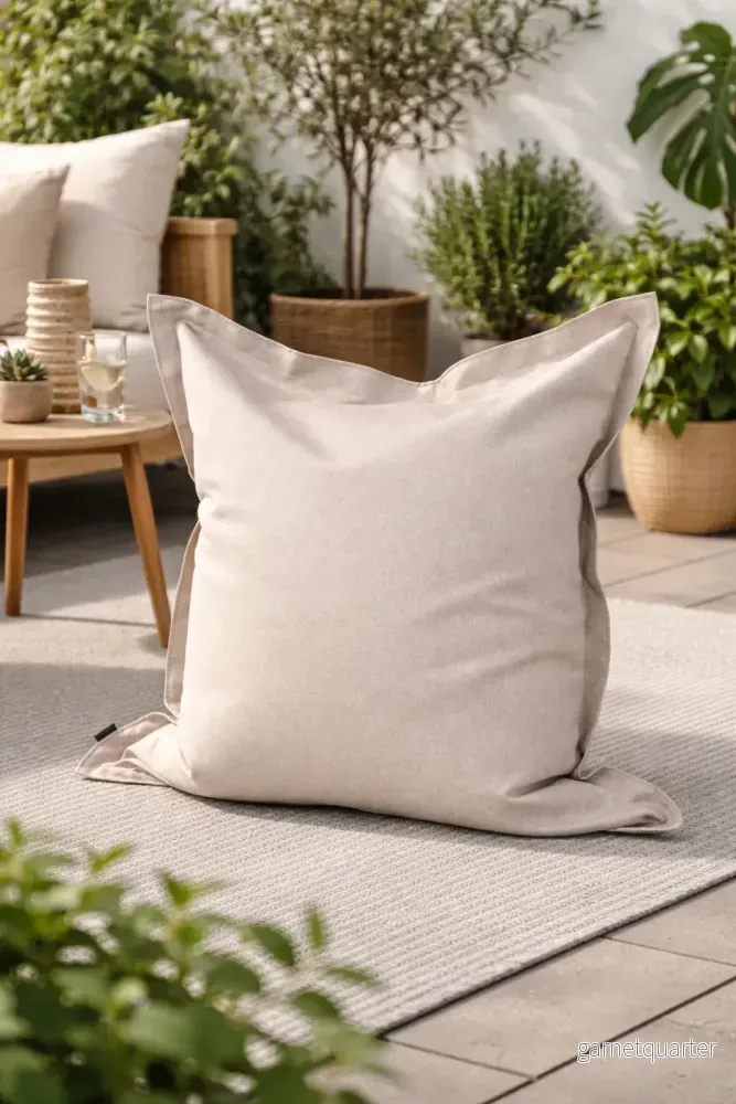 2me Riviera OEKO-TEX ® sittsäck & sittkude lämplig utomhus Beige - Bild 2
