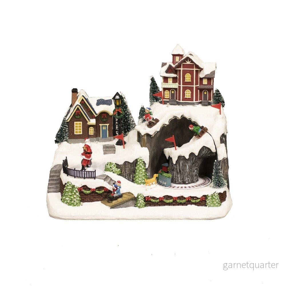 Nordic Winter Julstad Mountain Town