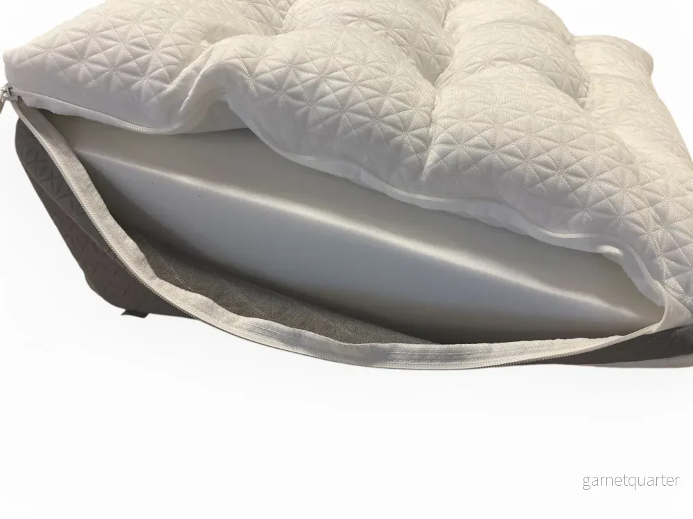 CozyWedge – Din vadderade kilformade huvudkudde med tvättbart överdrag. NYHET! - Bild 3