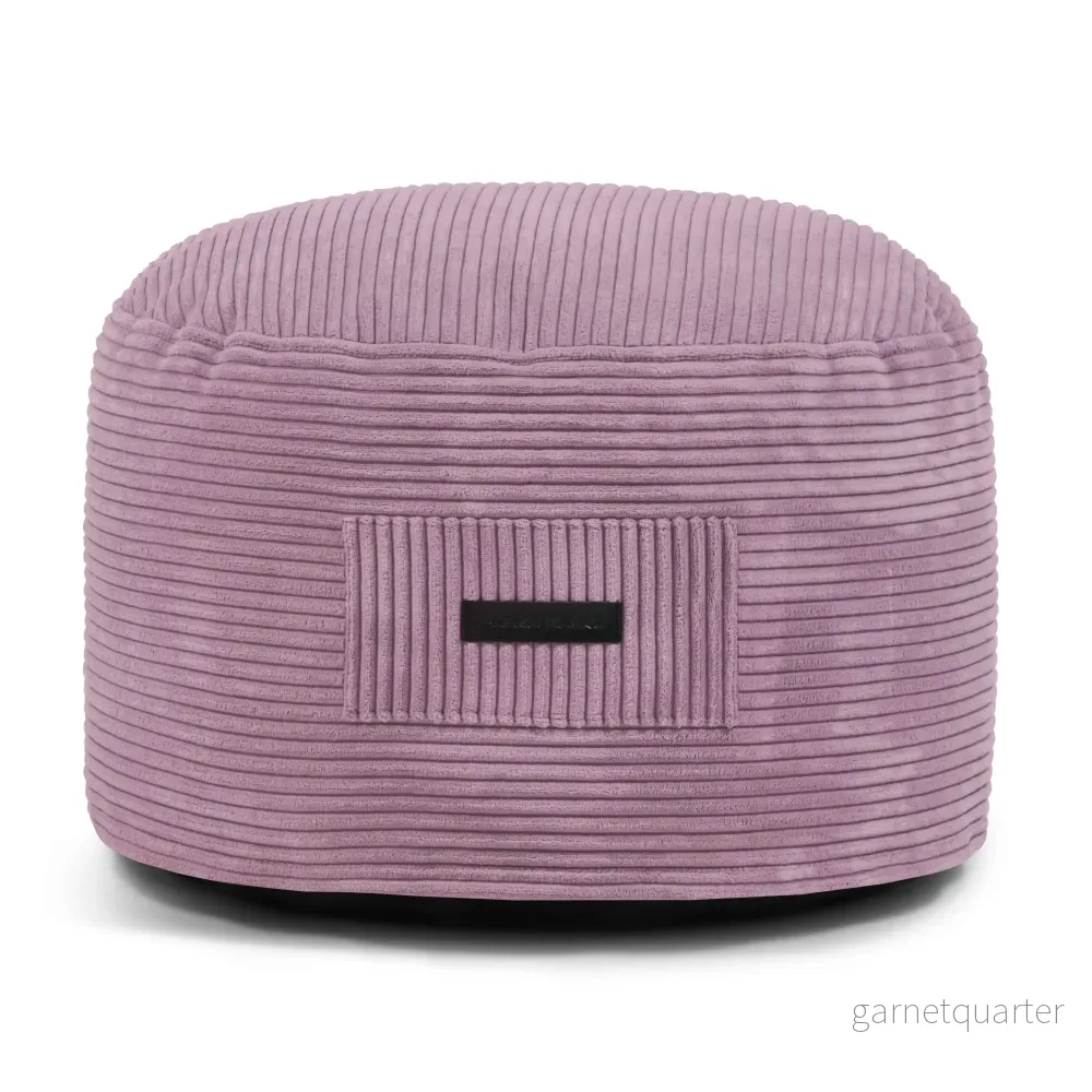 Footstool On 60 Waves Lilac