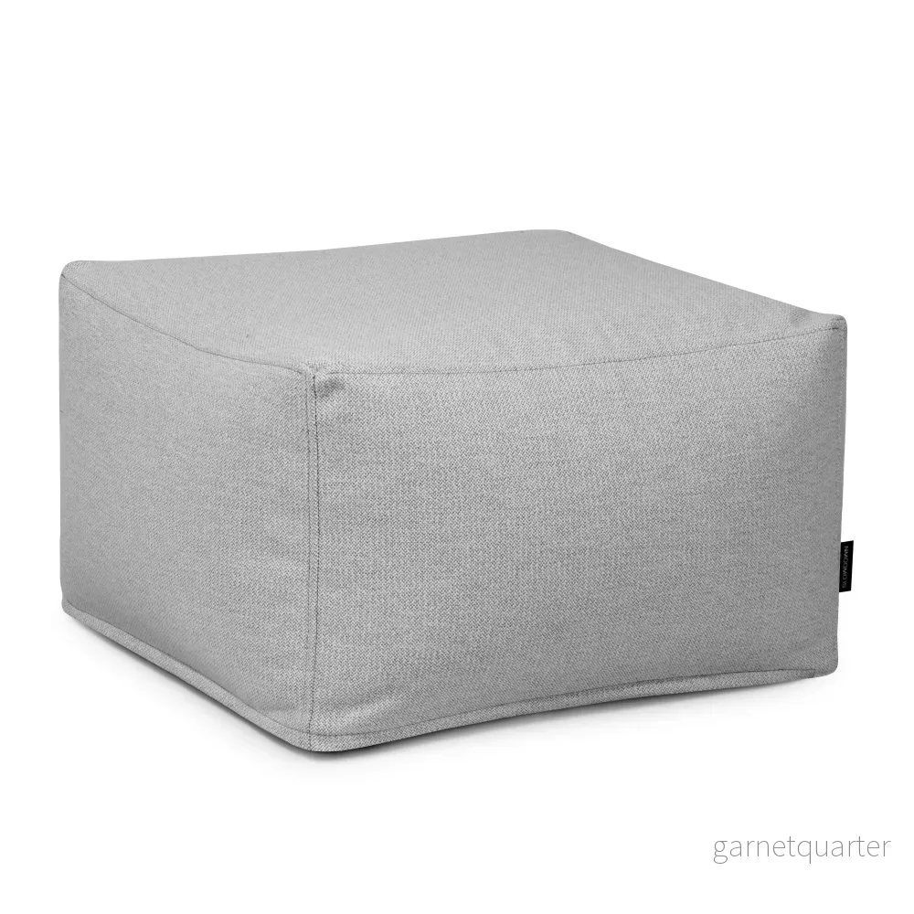 Sittpuff Softbox Dunẽs White Grey - Bild 2