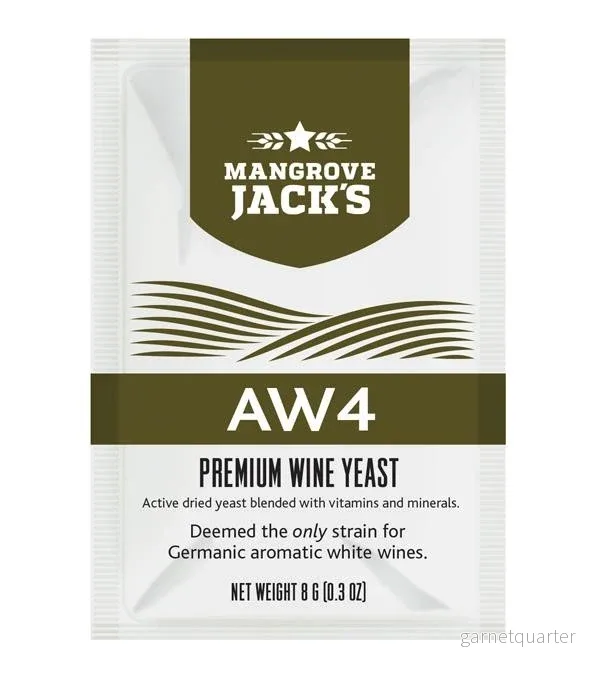 Mangrove Jack´s AW4 vinjäst – 8g (Vitvin och rosé) (Bäst före januari 2026)