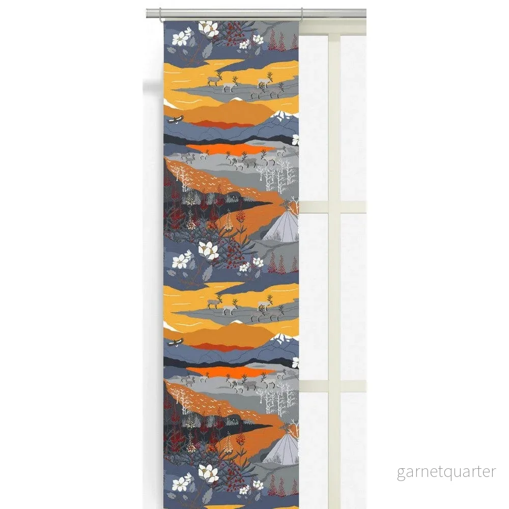 Arvidssons Textil Panelgardin Fjällvandring 2-pack