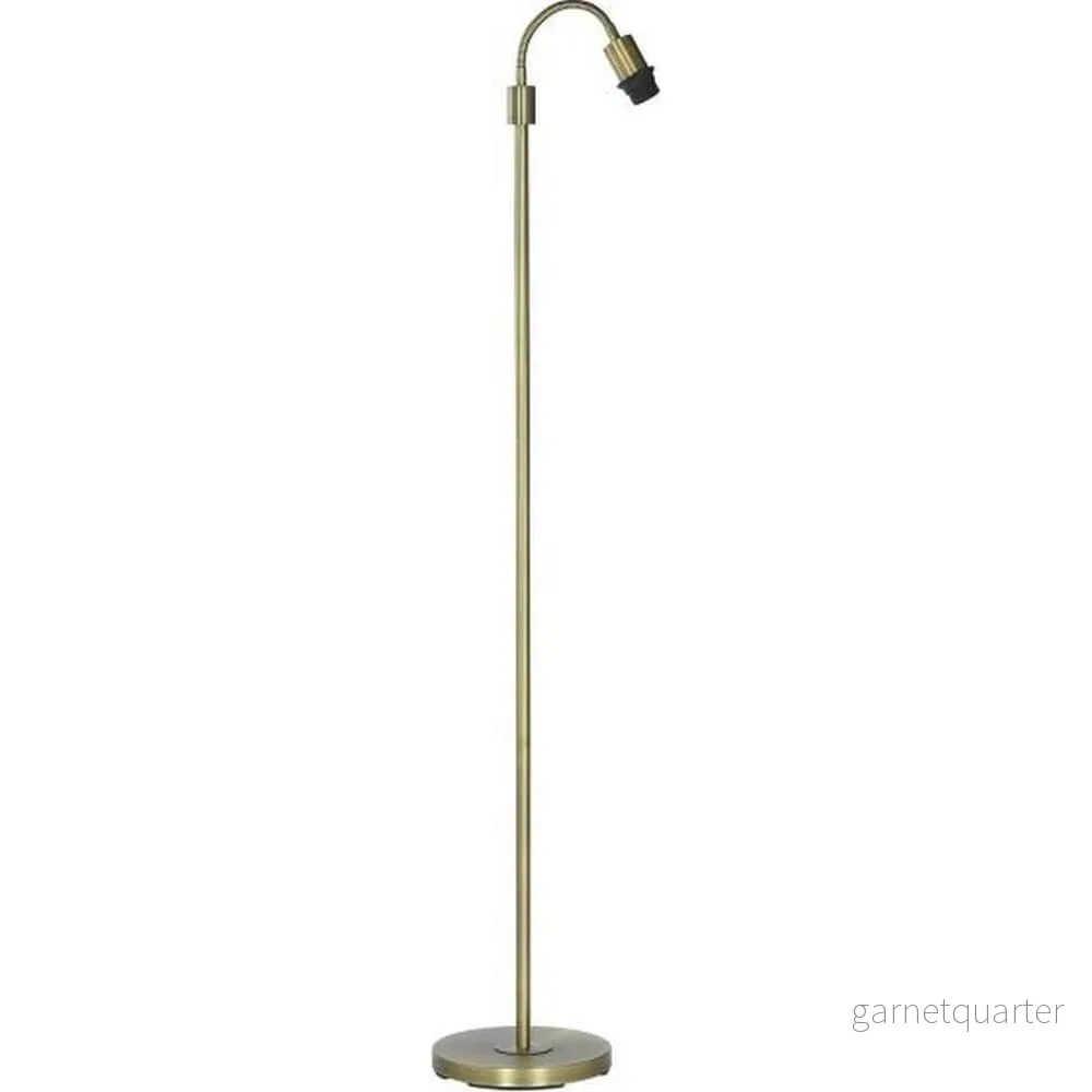 PR Home Golvlampa Amy Flex 1 Antikmässing PR Home Golvlampa Amy Flex 1 Antikmässing