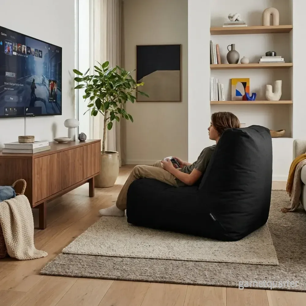 Sittsäck Tube OX Black
