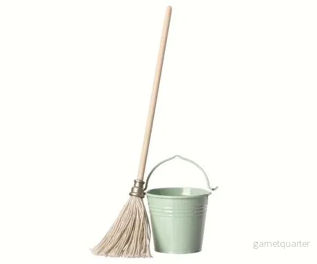 Maileg Bucket And Mop Maileg Bucket And Mop