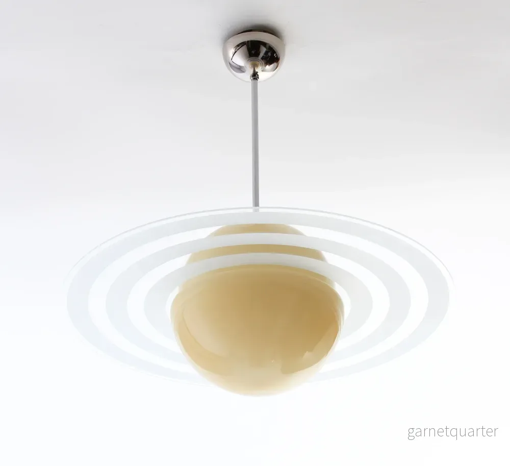 Taklampa Saturnus Art Deco Funkis Nr A32 - Bild 3