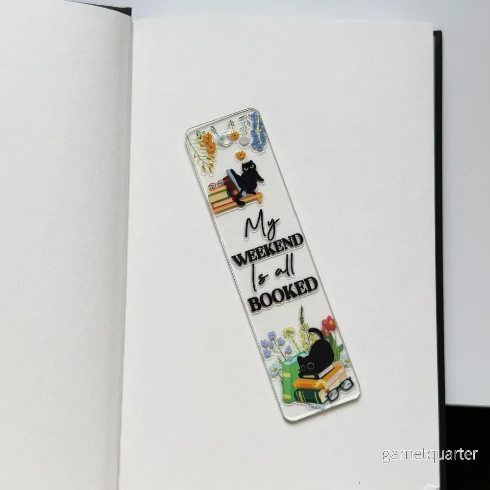 Bokmärke – My weekend is all booked Bokmärke – My weekend is all booked