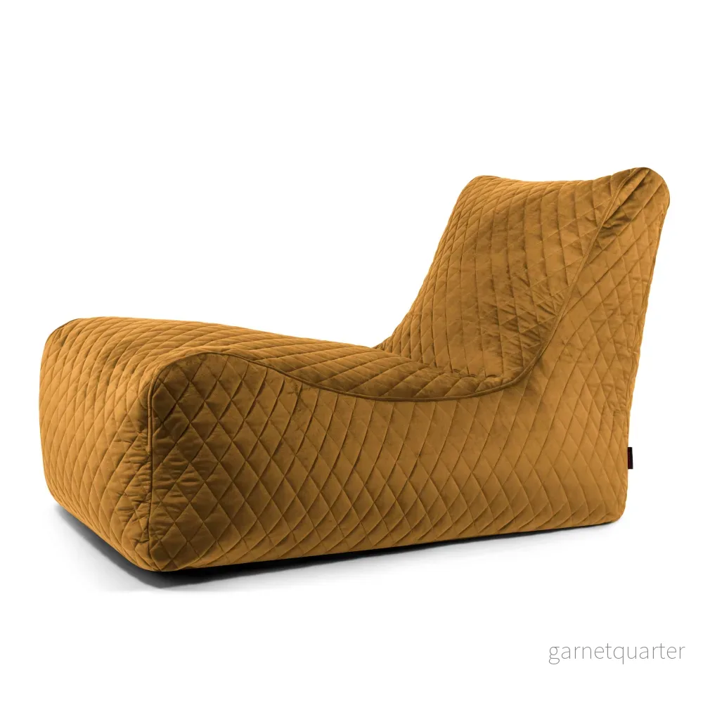Sittsäck Lounge Lure Luxe Mustard