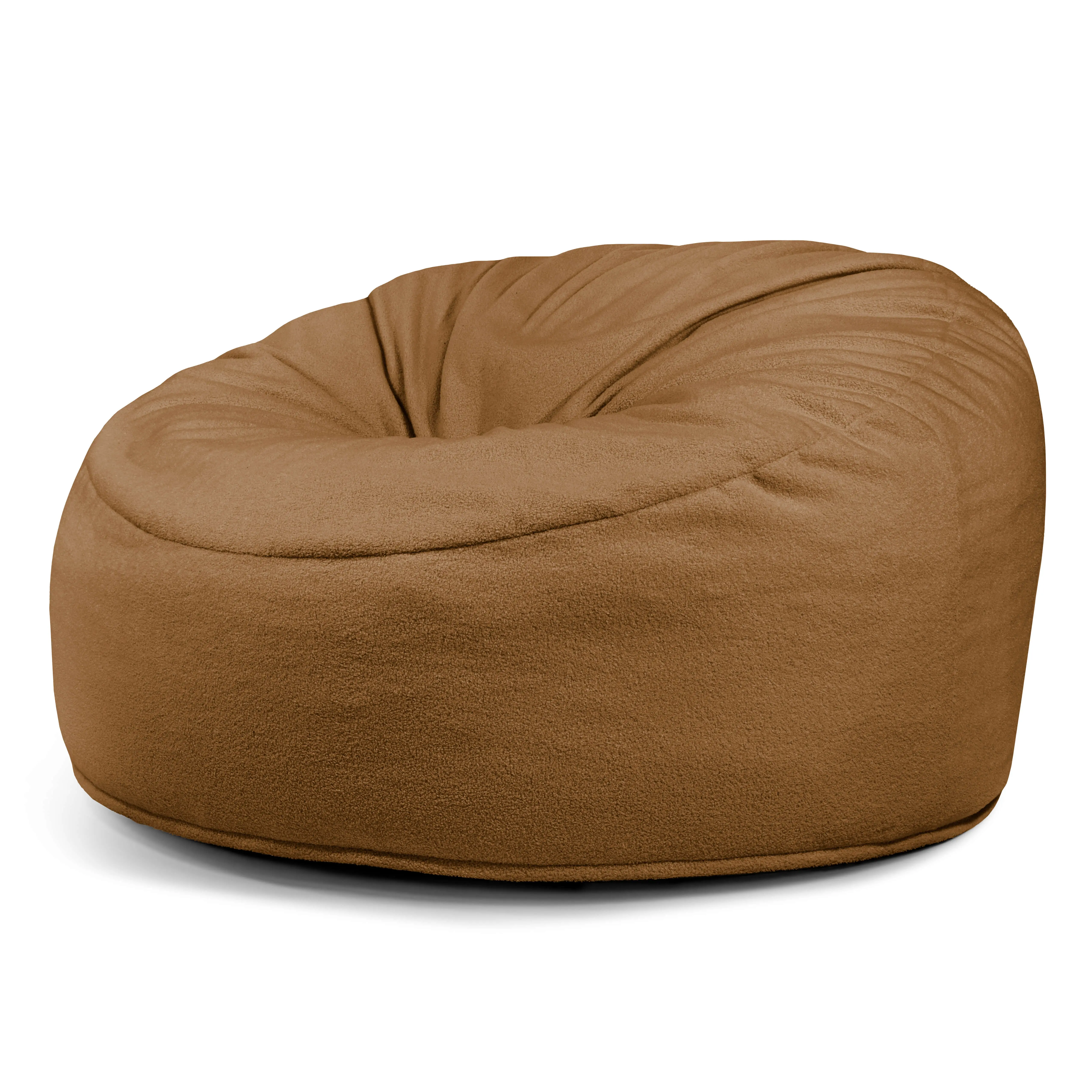 sittsäck i teddydesign OM 135 brun