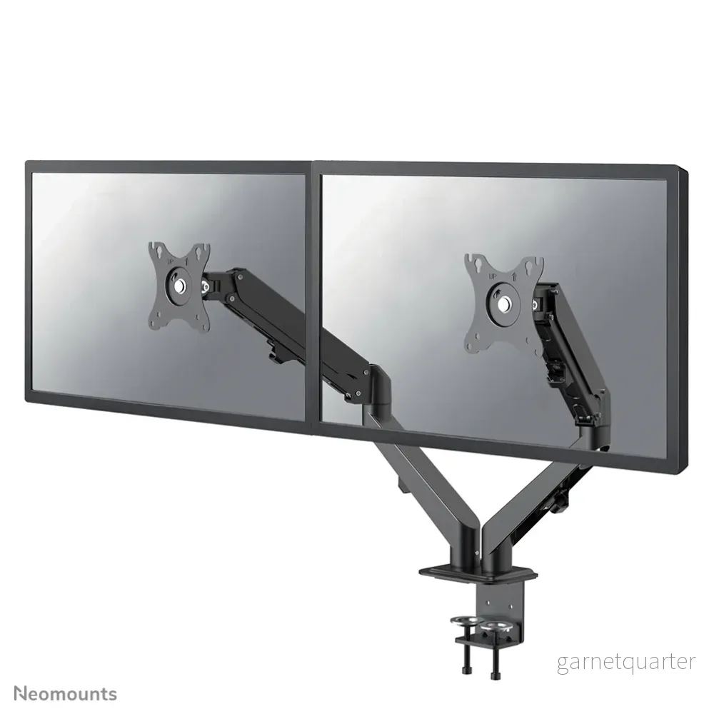 Neomounts DS70-700BL2 fullt justerbart bildskärmsfäste för 17-27 tums skärmar – Svart Neomounts DS70-700BL2 fullt justerbart bildskärmsfäste för 17-27 tums skärmar – Svart