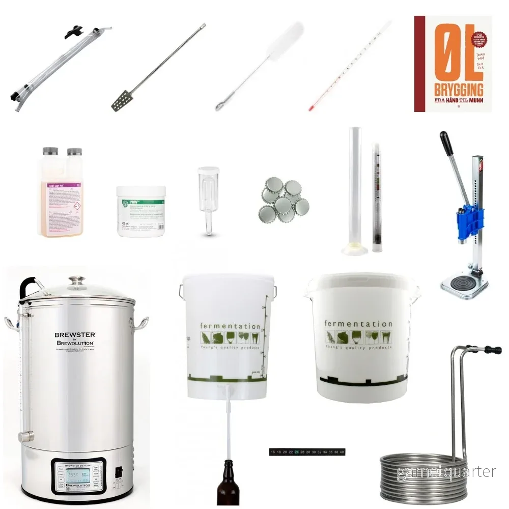 Beacon 40L Brewery Kit – Komplett startkit Beacon 40L Brewery Kit – Komplett startkit