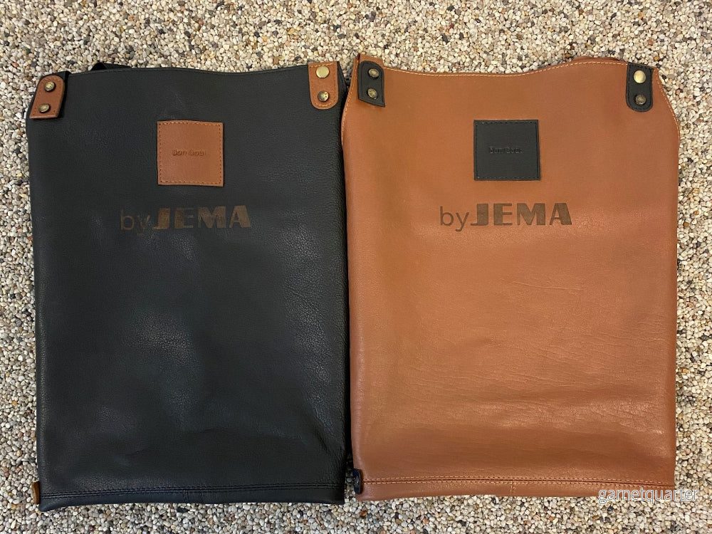 Förkläde i läder med byJEMA-logo - Bild 3